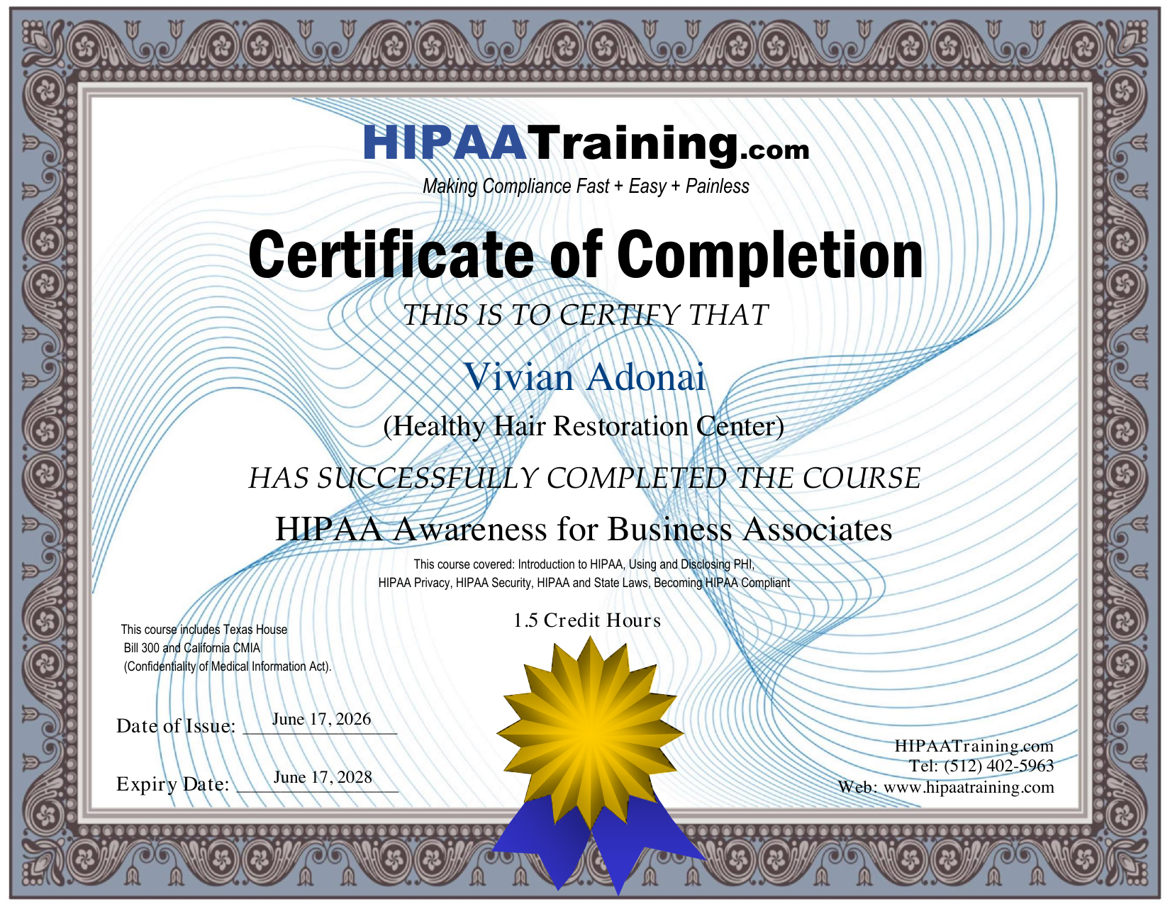 HIPAA Awareness for Business Associates